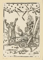 The Finished Cannon as a Result of Casting; Also a Representation of the Effect of Gunpowder. From the Series 