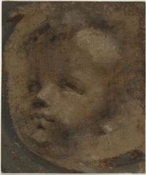 Head of a Putto