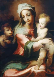 Madonna and Child with Infant John the Baptist, 1542