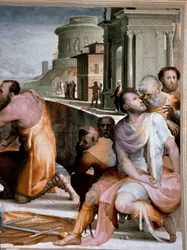 The Conciliation of Roman Consul Marcus Fulvius Flaccus and Marcus Aemilius Lepidus (Detail)