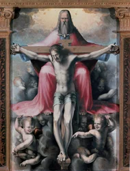 Triptych of the Trinity (detail)