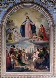 Our Lady of Raccomandati. The Virgin Protecting a Population in Distress
