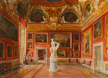 Sala di Giove at the Pitti Palace in Florence, 1875