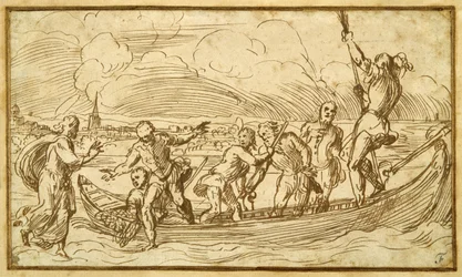 Christ and St Peter Walking on the Water