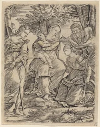 The Virgin and Child with Saints