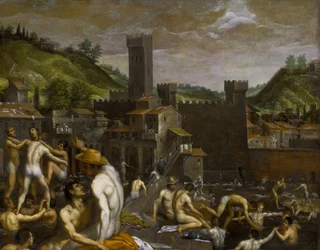 Bathing Guests at San Niccolo