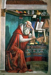 St. Jerome in his Study (detail)