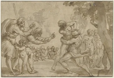 Hercules and Antaeus
