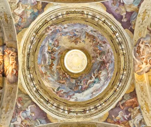 The Dome with the Representation of the Coronation of the Virgin (detail)