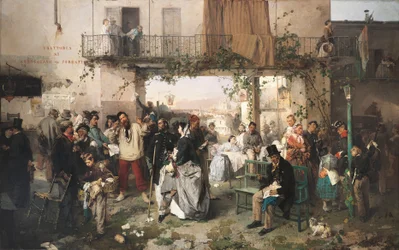 News of the Peace of Villafranca
