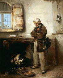 Old man and dog