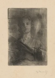 Personification of Engraving