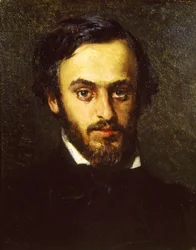 Portrait of Emilio Villari, 1855-1858
