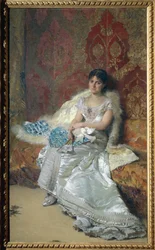 Portrait of Mrs Theresa Oneto Maglione