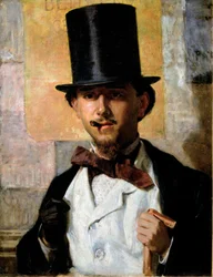 Portrait of the Italian Painter Bernardo Celentano