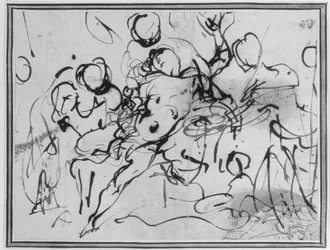 St. Sebastian Cared for by Women or The Death of Adonis