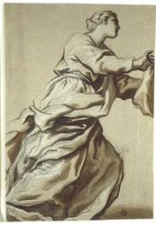 Study for Detail: Saint Veronica