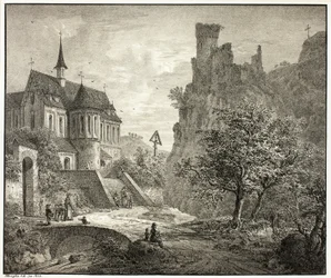 Church at Kobern on the Mosel