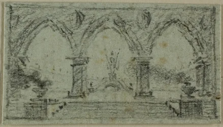 Porch with Gothic Arches