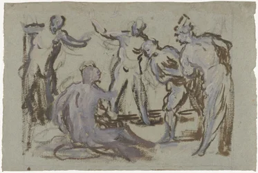 Job on the Dung Heap, Surrounded by His Friends