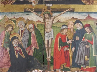 Panel with The Crucifixion from Retable