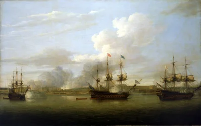 The Capture of Chandernagore, March 1757