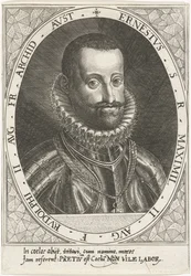Portrait of Archduke Ernest of Austria, 1553-1595, ca 1595-1597