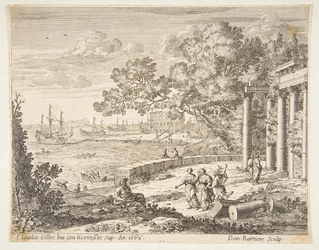 Landscape with Mercury, 1668