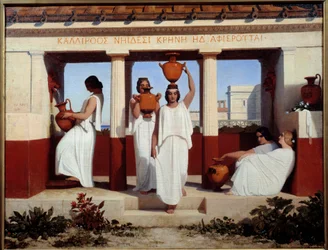 Greek Women at the Fountain