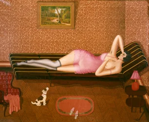 Summer Nap (Reclining Woman)