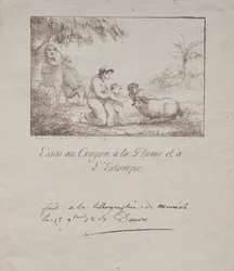 Holy Family on the Flight into Egypt, 1809