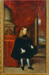 Carlos II as a youth, later King of Spain