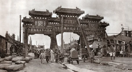 A street in the old city, Beijing