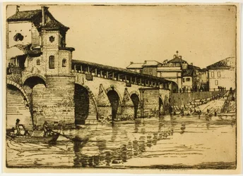 Ticino Bridge, Pavia