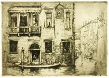 The Canal of the Little Saint, Venice