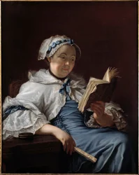 Portrait of Madame Nonotte (Painting by Donat Nonotte)