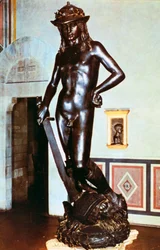 Bronze statue of David, c1430-1440