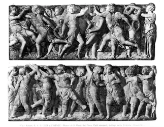 Dancing Putti Panel