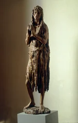 Penitent Magdalene by Donatello (ca. 1386-1466), wooden statue