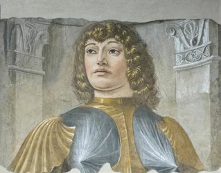Man at Arms with Armor, c.1487-89 (detail)