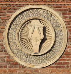 Sculpted Patera on the Bramante Apse