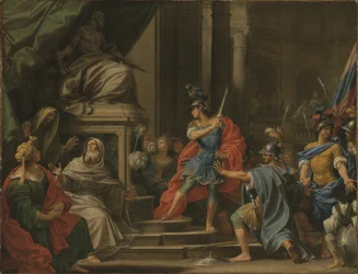 Alexander Cutting the Gordian Knot