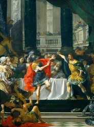 Alexander the Great Threatened by His Father