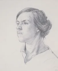 Head of a Young Woman