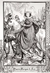 Queen Morgan le Fay, 1905