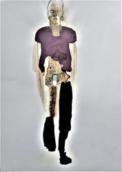 Abstract Contemplation Figure