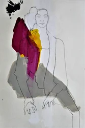 Abstract Fashion Figure
