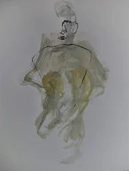 Abstract Nude Figure