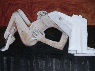Abstract Reclining Nude