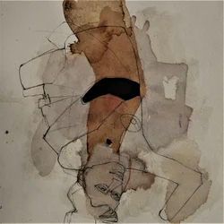 Abstract Upside Down Figure